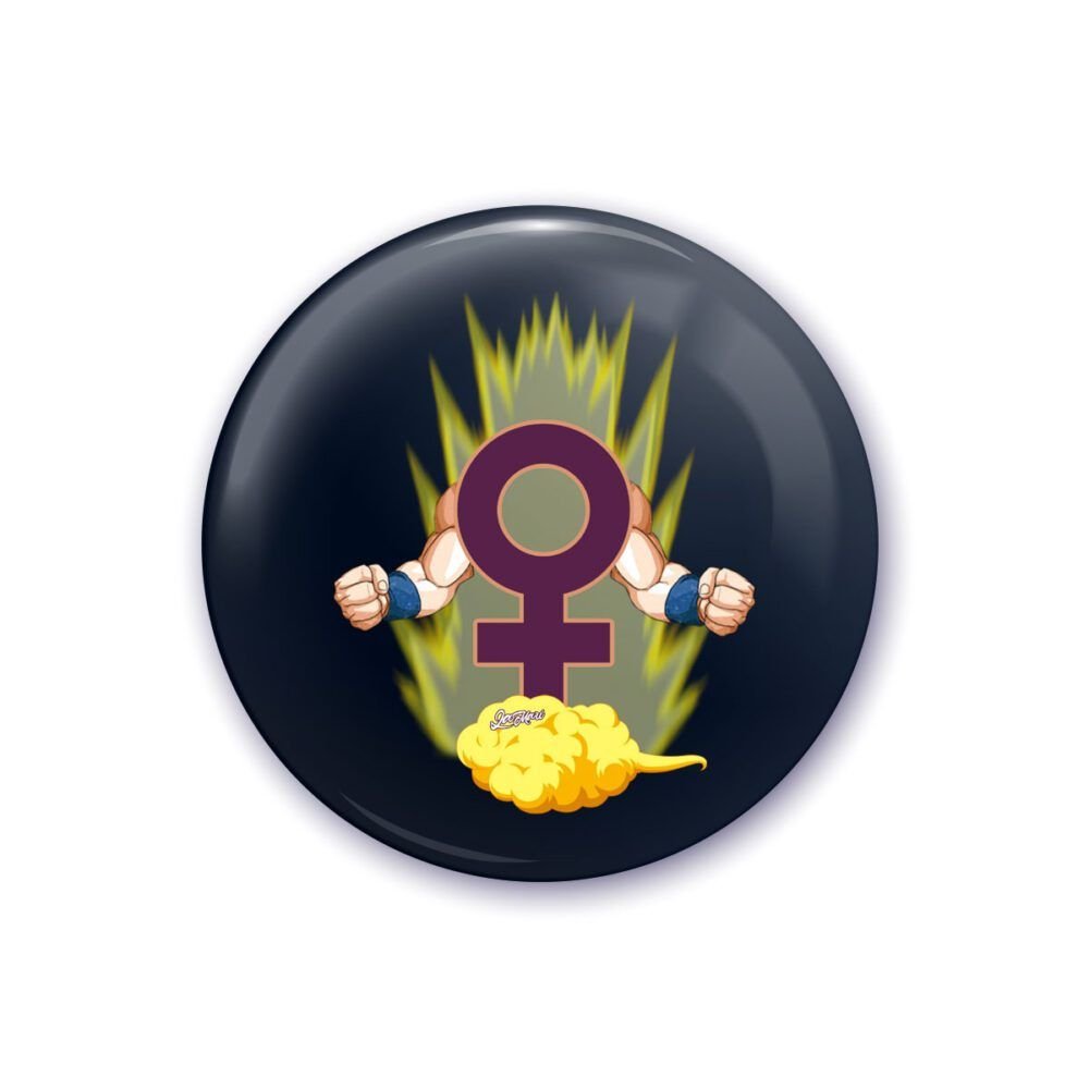 Símbolo feminismo súper guerrer@