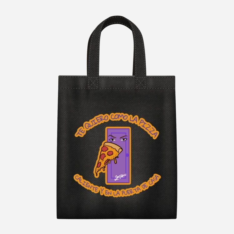 Te quiero como la pizza, caliente y en la puerta de casa